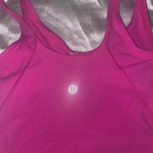 Sonic Pink Align Tank Size 0